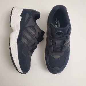 Adidas Yung 96 Junior Black and White Sneakers